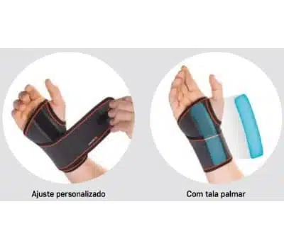 Orliman Life-Tech Suporte Envolvente para Pulso com Tala Palmar