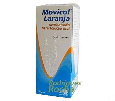 Movicol Laranja concentrado para solução oral