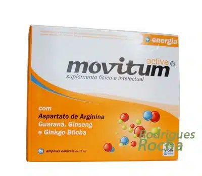 Movitum Active 20 Ampolas