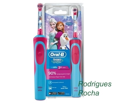Oral B Stages Power Kids Escova Elétrica Frozen
