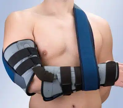 Orliman Ortótese do Cotovelo com Tala Palmar e Controlo de Flexo-Extensão do Cotovelo "Humertec"