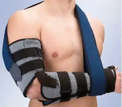 Orliman Ortótese do Cotovelo com Tala Palmar-Polegar e Controlo de Flexo-extensão "Humertec"