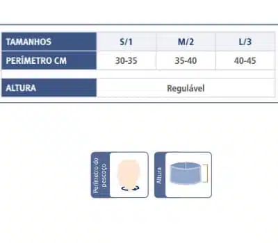 Orliman Colar Semi Rígido Regulável