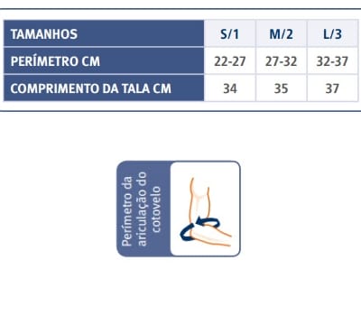 Orliman Imobilizador sem Flexão para Cotovelo