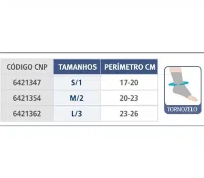 Orliman Sport Tornozelo Elástico com Banda