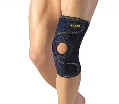 Pavis Joelheira Elástica Regulável com Buraco