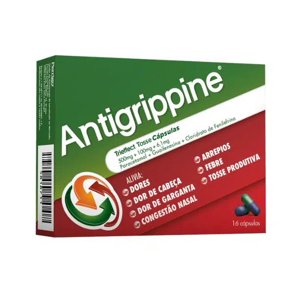 Antigrippine Trieffect Tosse 16 cápsulas
