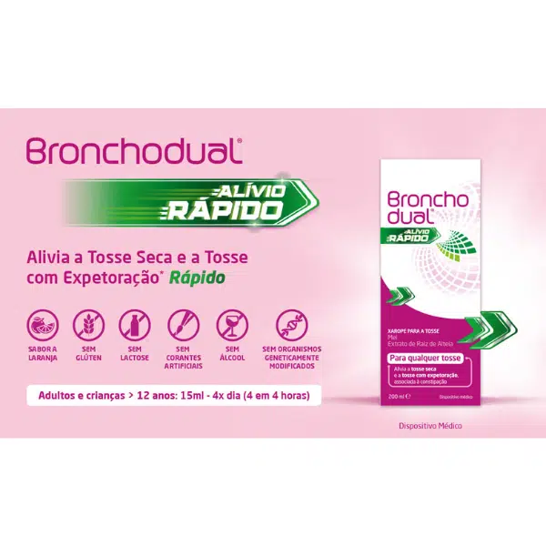 Bronchodual Alívio Rápido Xarope 200ml