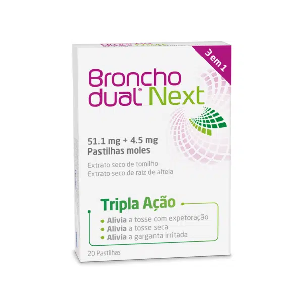 Bronchodual Next pastilhas