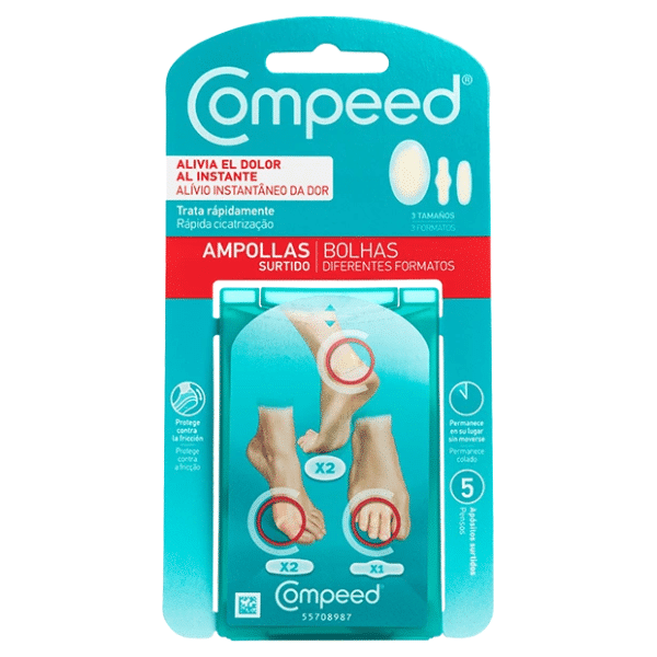 compeed bolhas pensos sortidos