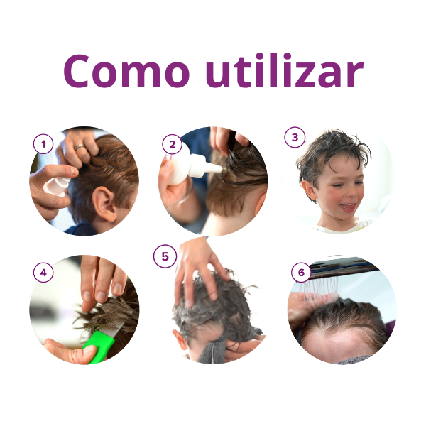 Paranix Express Loção como utilizar
