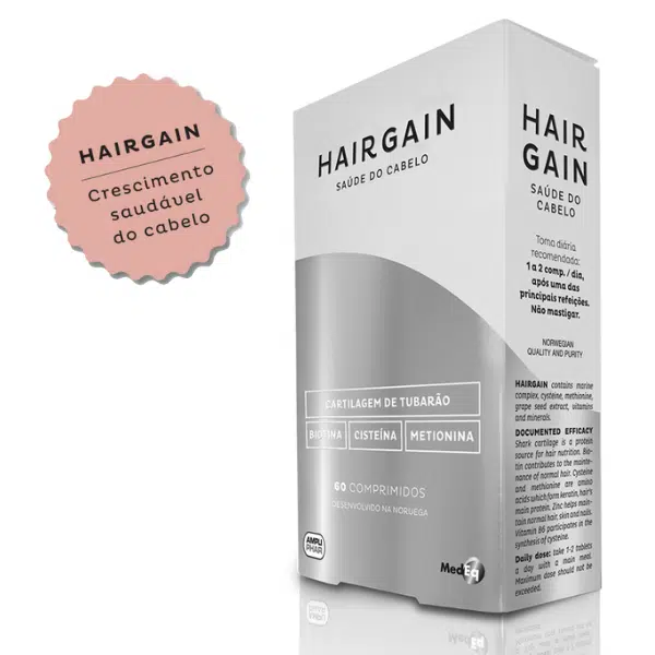 hairgain 60 comprimidos
