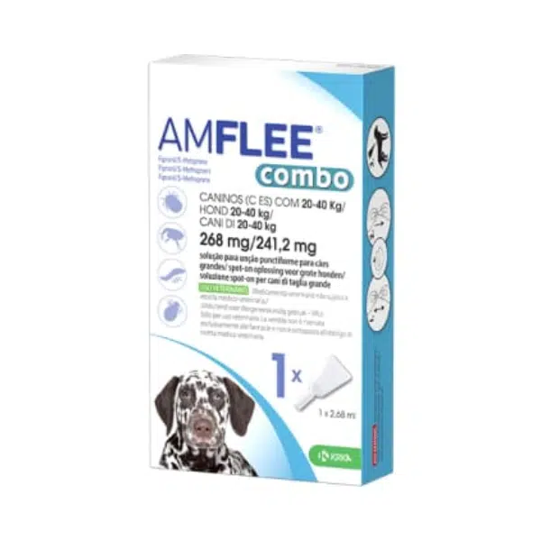 amflee combo cao 20 a 40 kg 1 pipeta