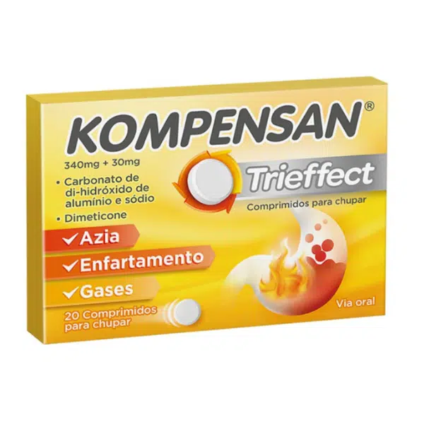 Kompensan Trieffect 20 comprimidos
