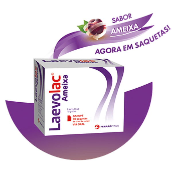 laevolac ameixa 30 saquetas