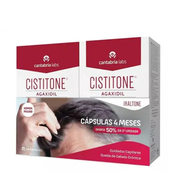 Cistitone Agaxidil Cápsulas x 2 - Farmácia Rodrigues Rocha
