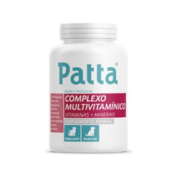 patta complexo multivitamínico 60 comprimidos