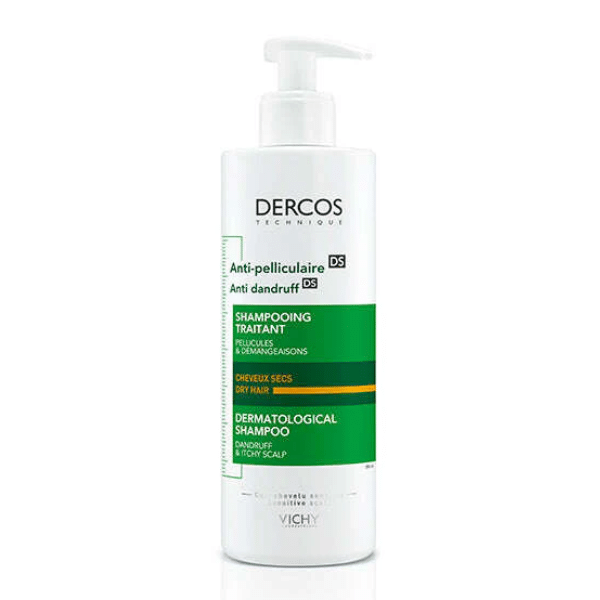 Dercos Champô Anticaspa DS Cabelos Secos Vichy 390ml - Farmacia Rodrigues Rocha