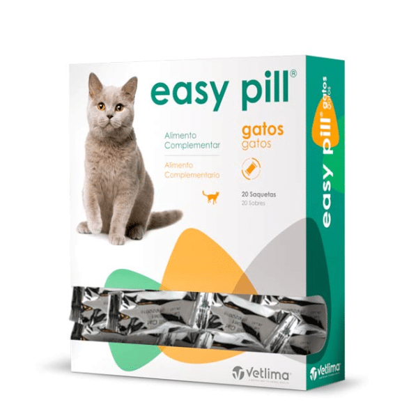 Easy Pill Gatos 20 Saquetas - Farmácia Rodrigues Rocha