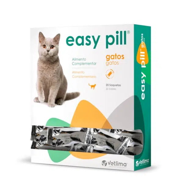 Easy Pill Gatos 20 Saquetas - Farmácia Rodrigues Rocha