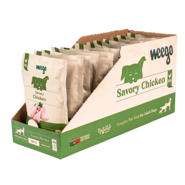 Comida Húmida Cão Weego Frango Box 12X260g