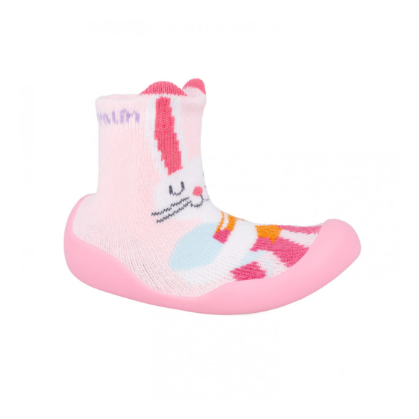 Meias Antiderrapantes Rosa Garvalin
