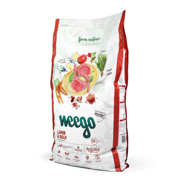 Ração Cão Weego Borrego e Goji