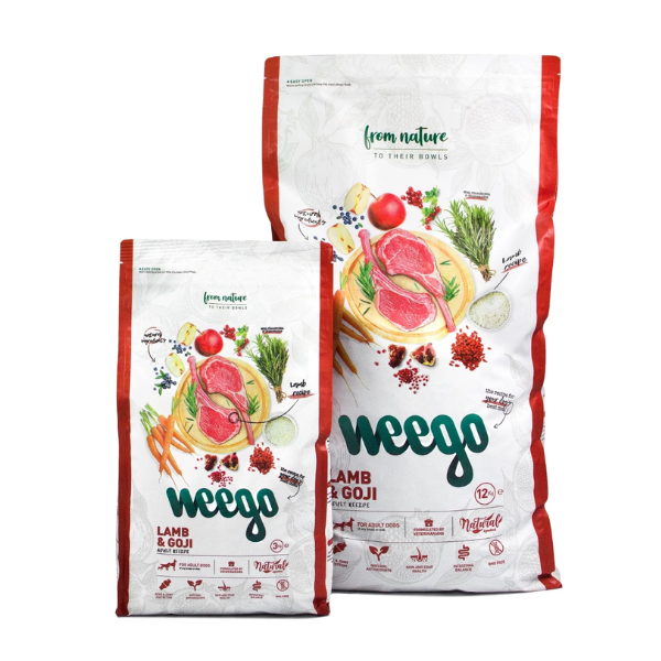 Ração Cão Weego Borrego e Goji