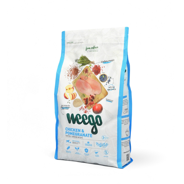 Ração Cão Weego Frango e Romã 3kg - Farmacia Rodrigues Rocha