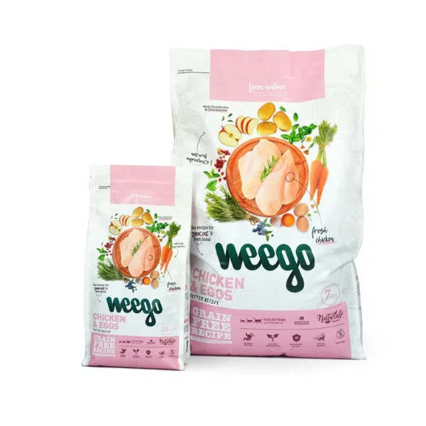 Ração Gato Júnior Weego Frango e Ovos