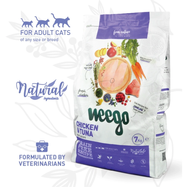 Ração Gato Weego Frango e Atum
