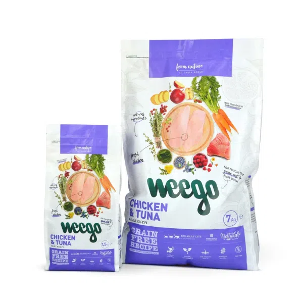 Ração Gato Weego Frango e Atum