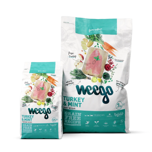 Ração Gato Weego Perú e Menta