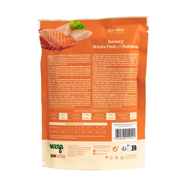 Weego Alimento Húmido Cão White Fish with Salmon