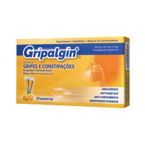 gripalgin 10 saquetas