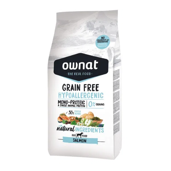 Ownat Grain Free Hipoallergenic Ração Cão com Salmão
