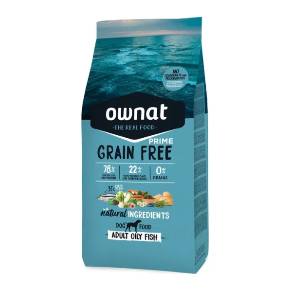 Ownat Grain Free Prime Cão Peixe Azul