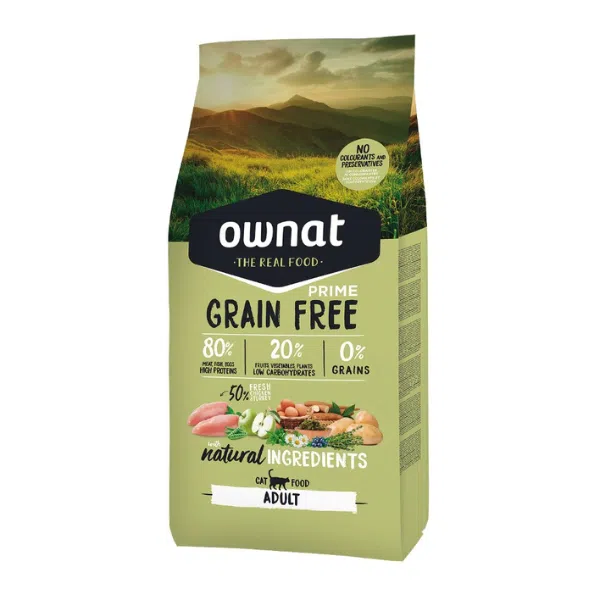 Ownat Grain Free Prime Gato Adulto