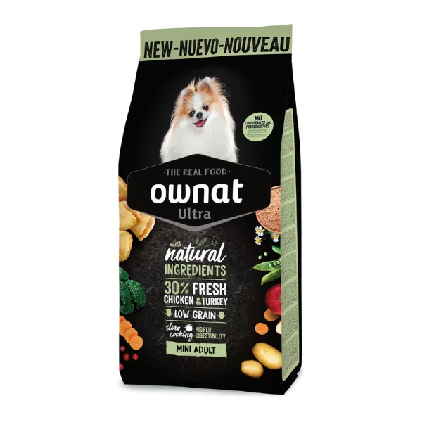 Ownat Ultra Ração Cão Mini Adulto