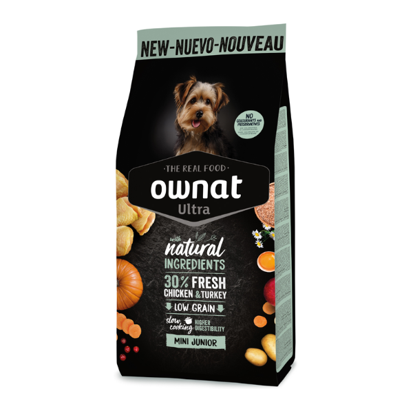 Ownat Ultra Ração Cão Mini Júnior