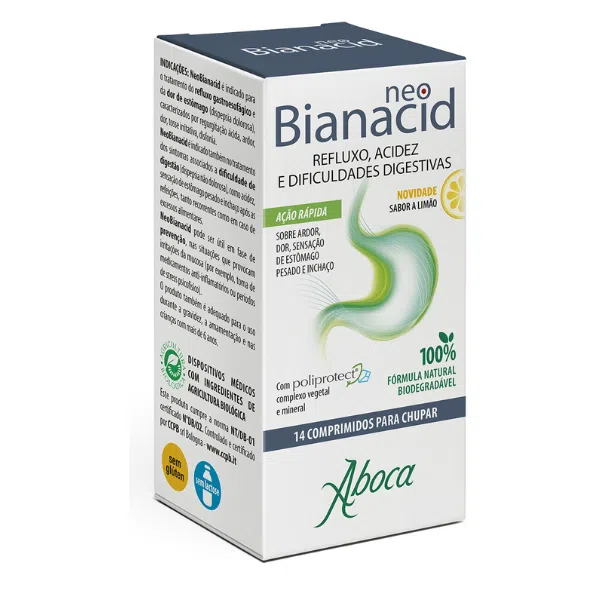 Neobianacid Comprimidos Sabor Limão