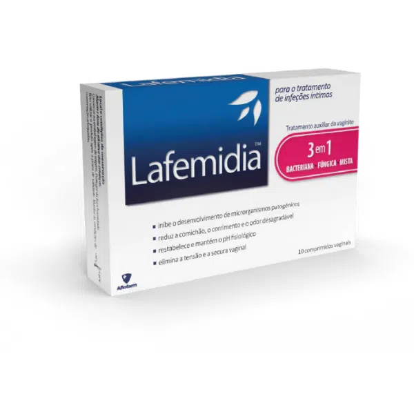 Lafemidia comprimidos vaginais - Farmácia Rodrigues Rocha