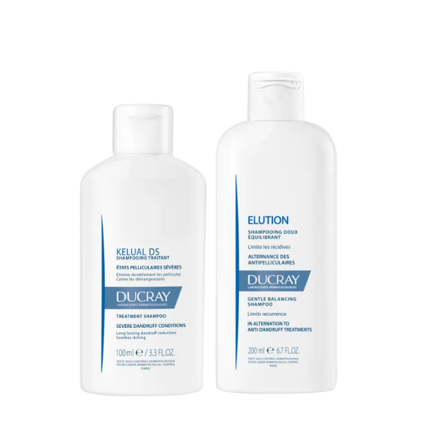 Ducray Kelual DS Champô + OFERTA Elution Champô