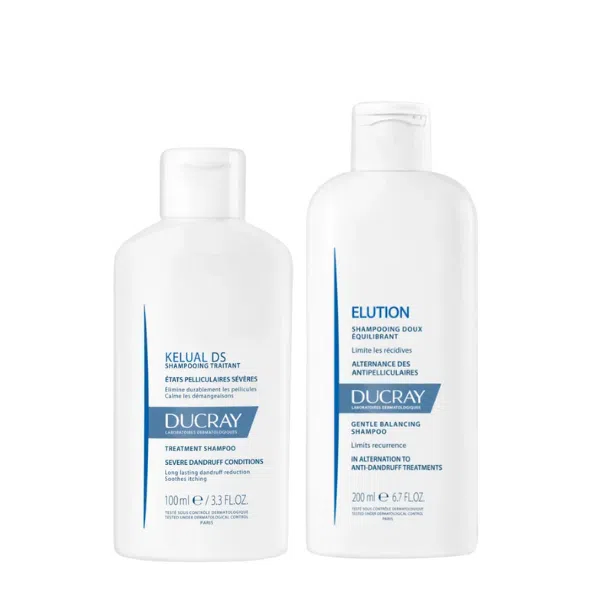 Ducray Kelual DS Champô + OFERTA Elution Champô