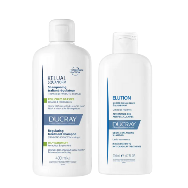 Kelual-Squanorm Champô Caspa Oleosa + Oferta Elution Champô – Farmácia Rodrigues Rocha