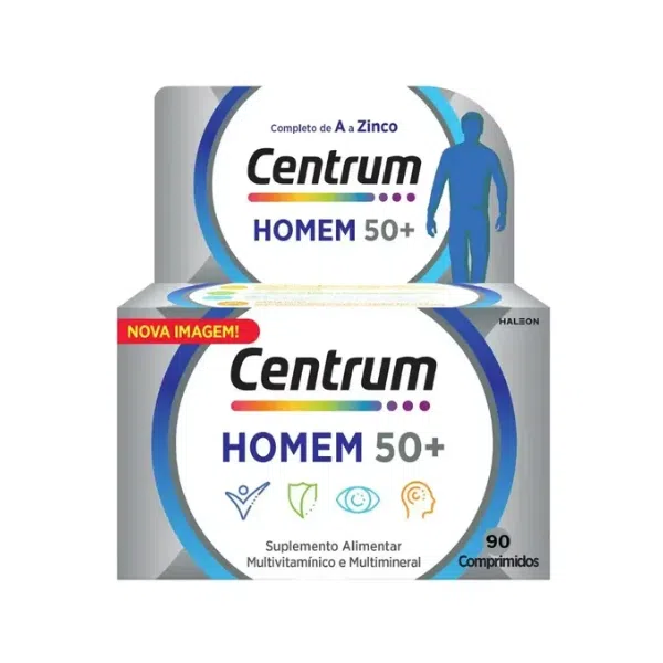Centrum Homem 50+ - 90comp – Farmácia Rodrigues Rocha