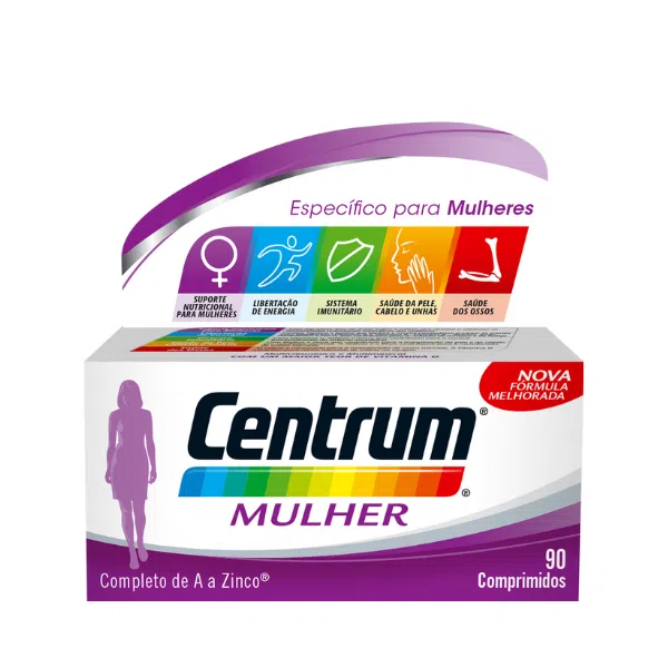 Centrum Mulher 50+ - 90comp – Farmácia Rodrigues Rocha
