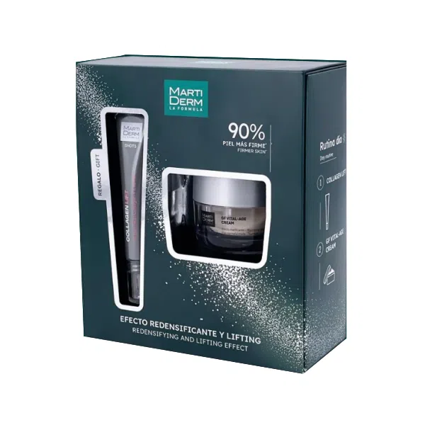 Martiderm Platinum GF Vital Age Pele Normal/Mista OFERTA Shot Collagen Lift - Farmácia Rodrigues Rocha