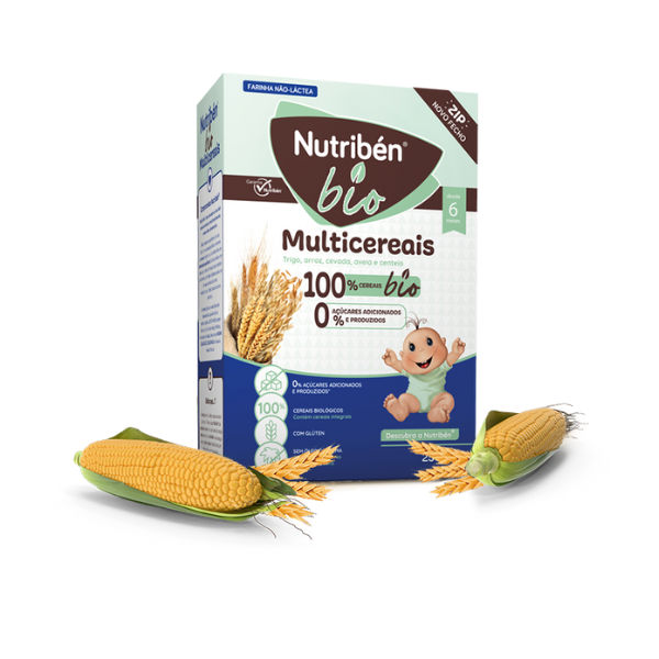 Nutriben Bio Papa Multicereais - Farmácia Rodrigues Rocha