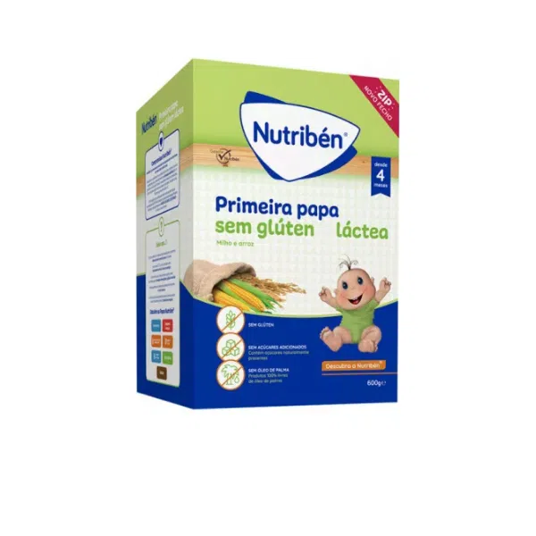 Nutriben Primeira Papa Sem Glúten Láctea